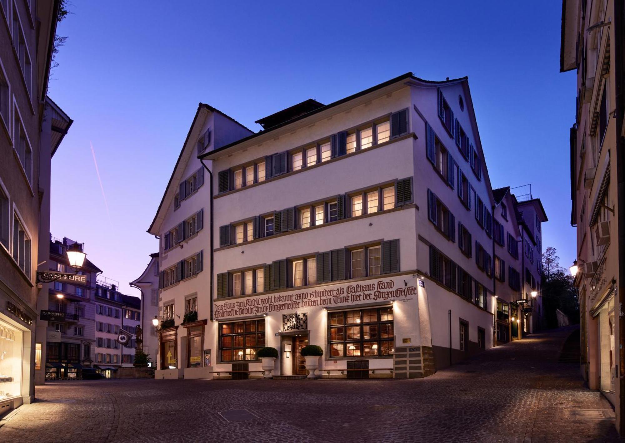 Hotel Kindli Цюрих Экстерьер фото